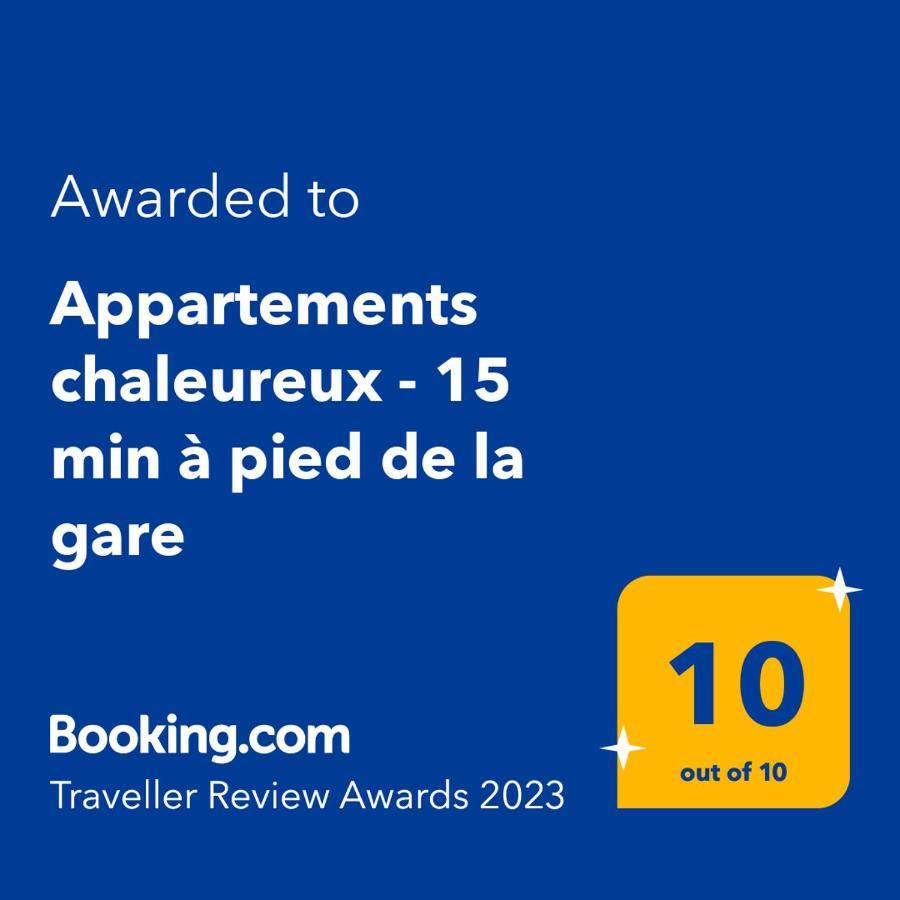 Appartements Chaleureux - 15 Min A Pied De La Gare Hawr Zewnętrze zdjęcie